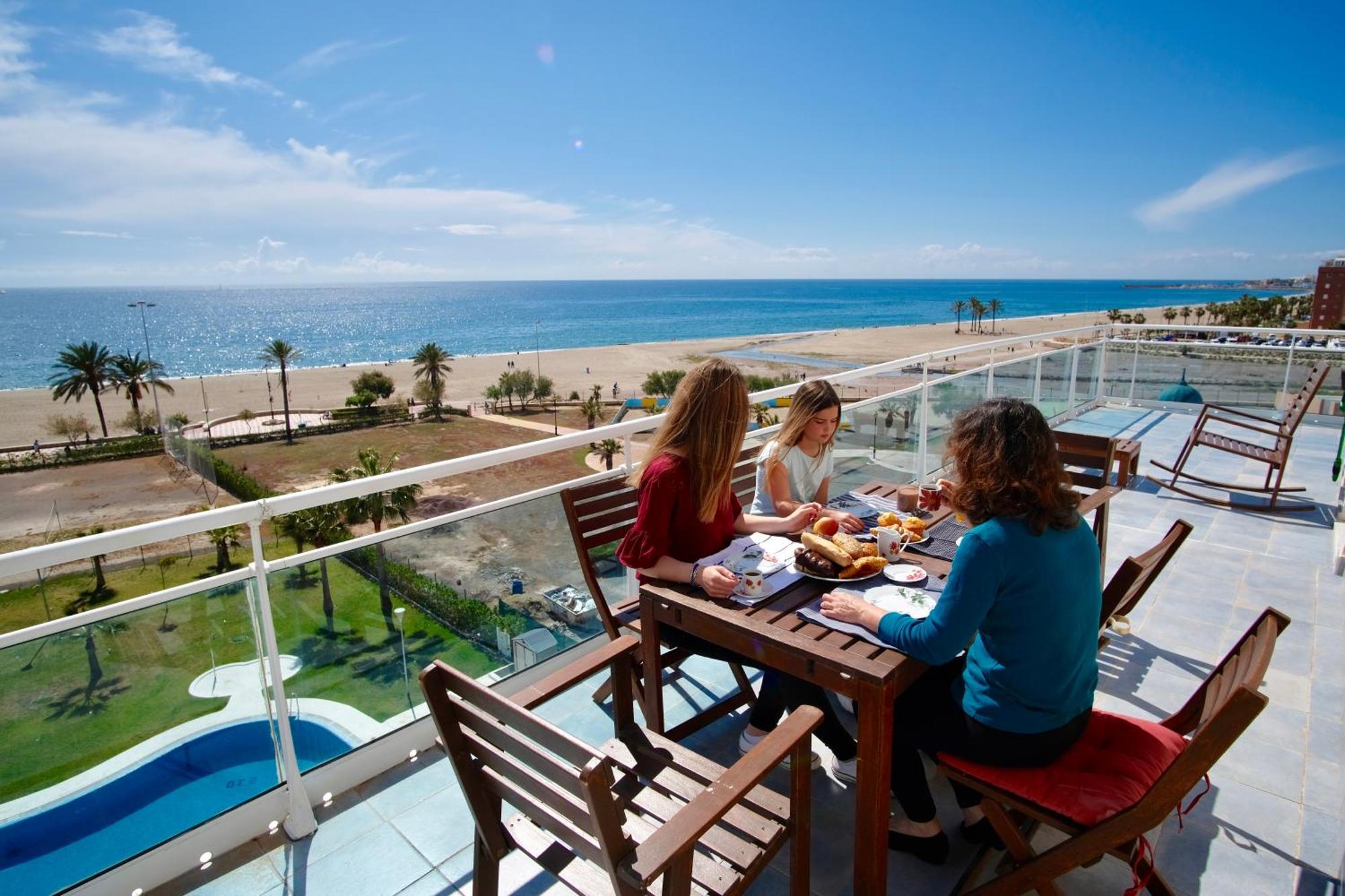 Seafront Penthouse Almeria Roquetas de Mar Zewnętrze zdjęcie